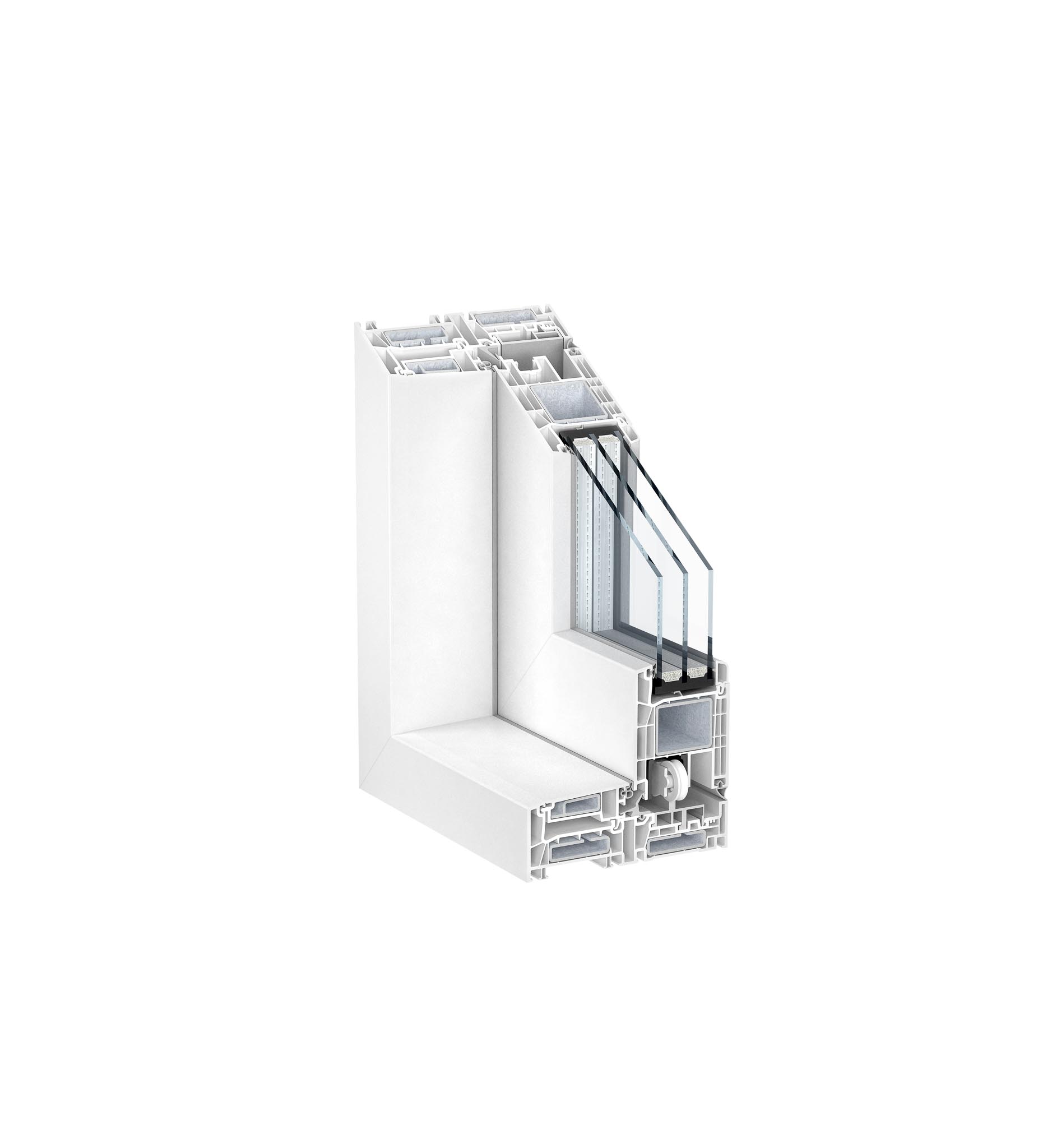 System-PremiSlide-76-Zarge-Standard-weiss